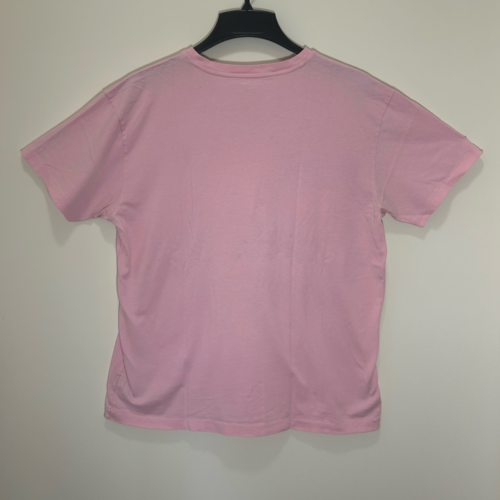 Polo Ralph Lauren Men's Light Pink V-Neck Tee - Picture 3 of 3